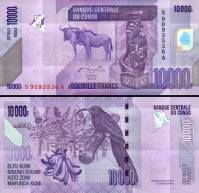 *10 000 Frankov Kongo Dem. Rep. 2006, P103a UNC - Kliknutím na obrázok zatvorte -